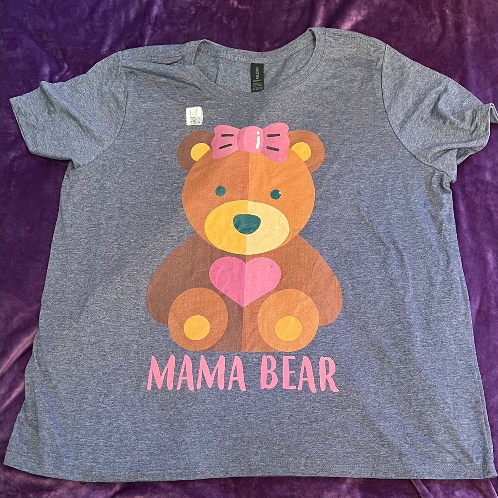 Mama Bear Graphic T-Shirt (Women’s 3XL)